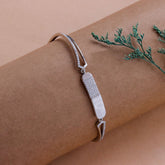 Silver Trendy Fancy Stylish Designer   Bracelet